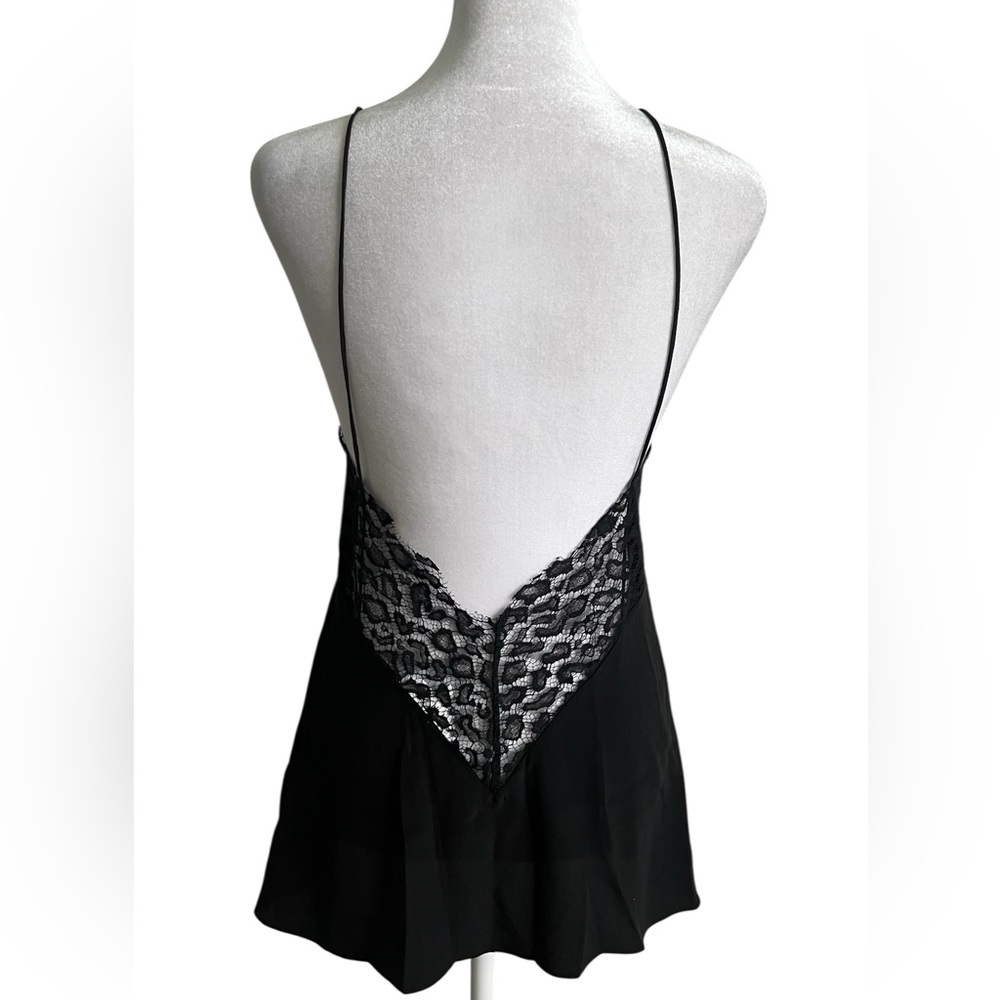 IRO Black Garment with White Label